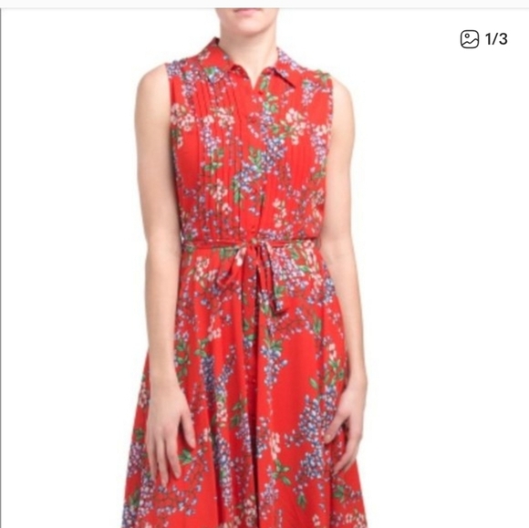 Nanette Lepore Dresses & Skirts - Nanette Lepore Floral Midi Dress